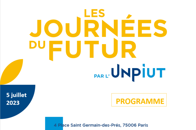Programme UNPIUT – Journée du Futur – En-tete